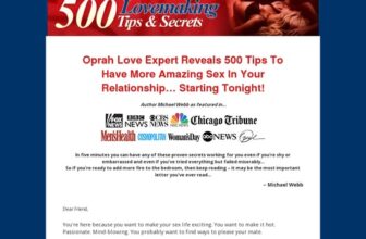 500 Lovemaking Tips